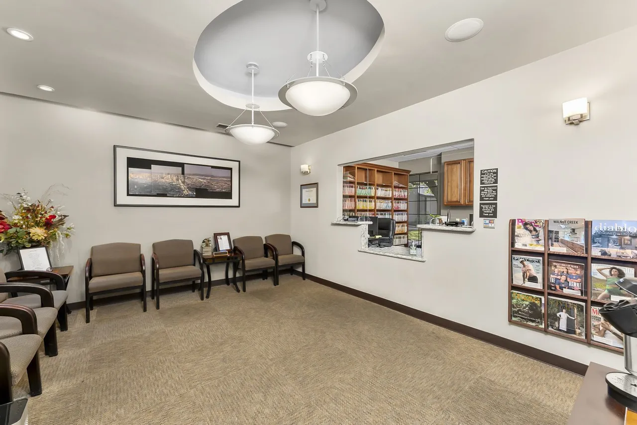 A comfortable place to start at Ray Nunnery, DDS in Walnut Creek
